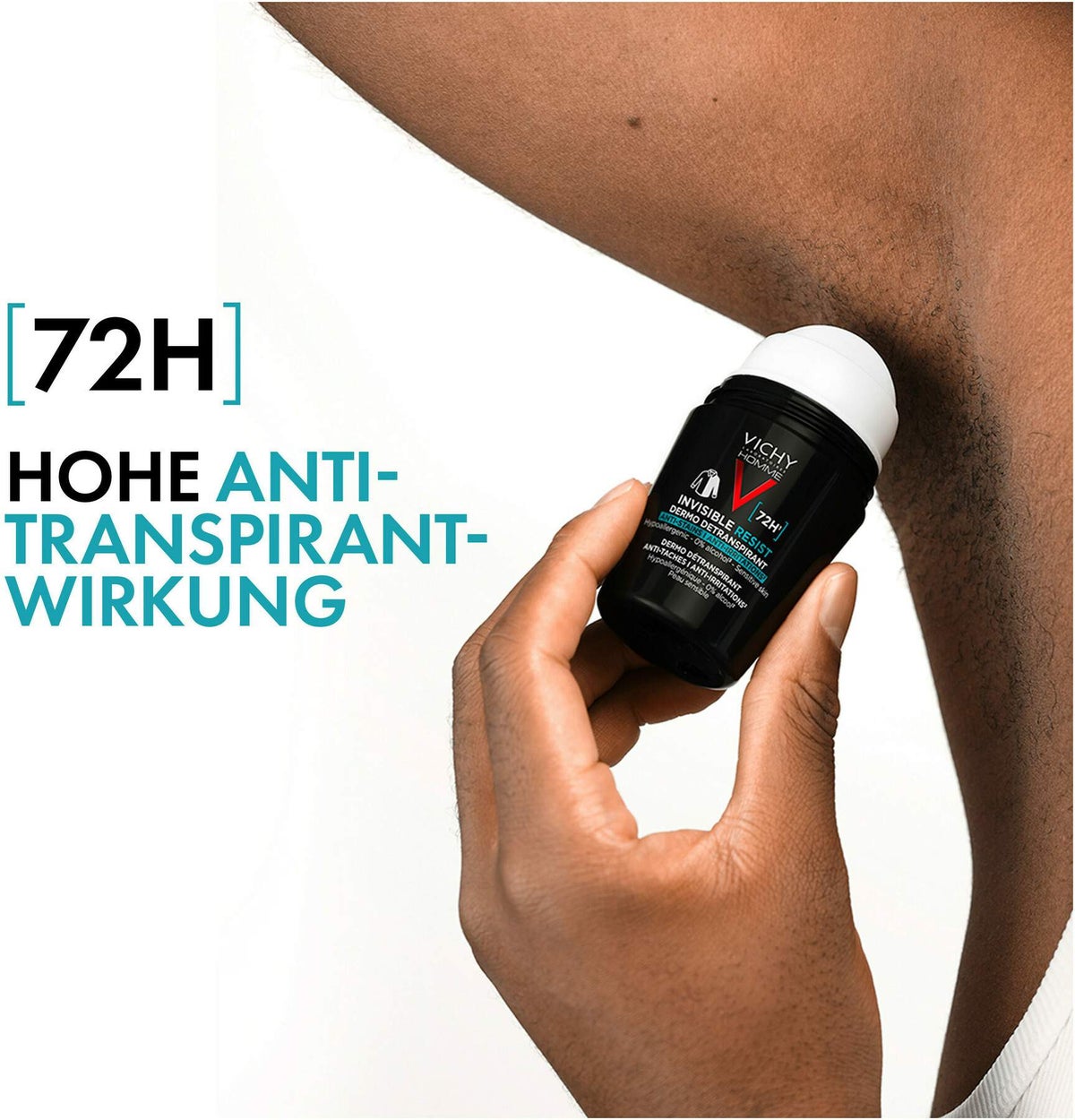 Vichy Homme Deo Roll On 72h Anti-Flecken Invisible 50 ml