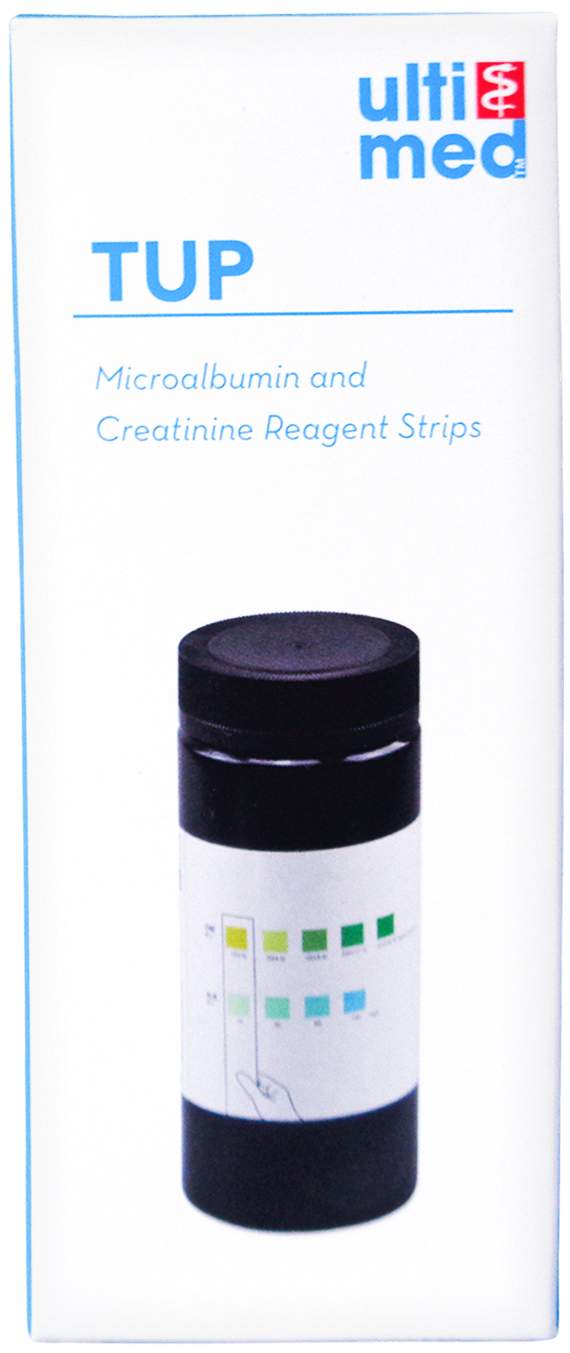 Microalbumin Kreatin Urinteststreifen Visuell