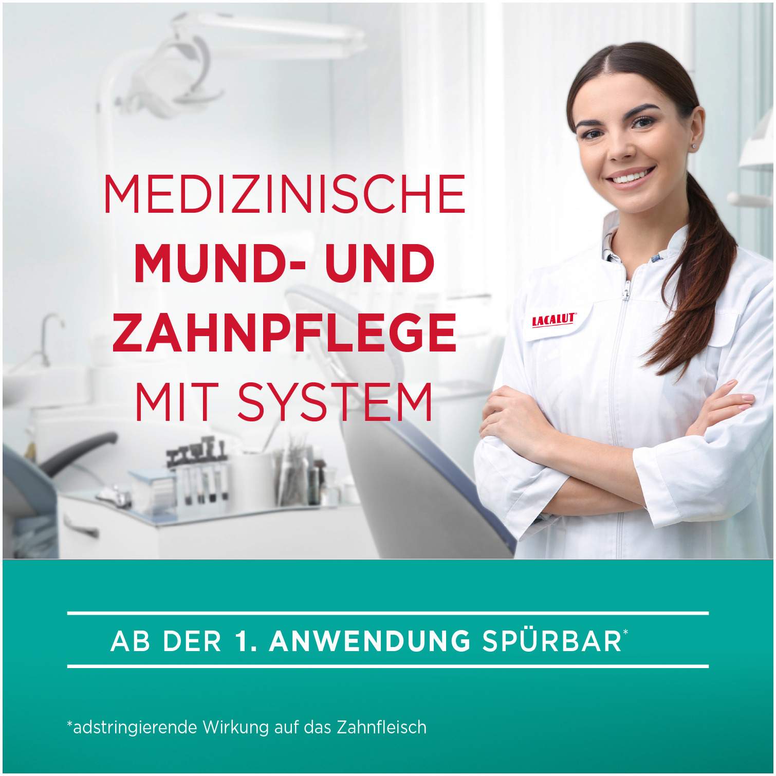 Lacalut sensitiv Remineralisierung & Sanftes Weiß Zahncreme 75 ml