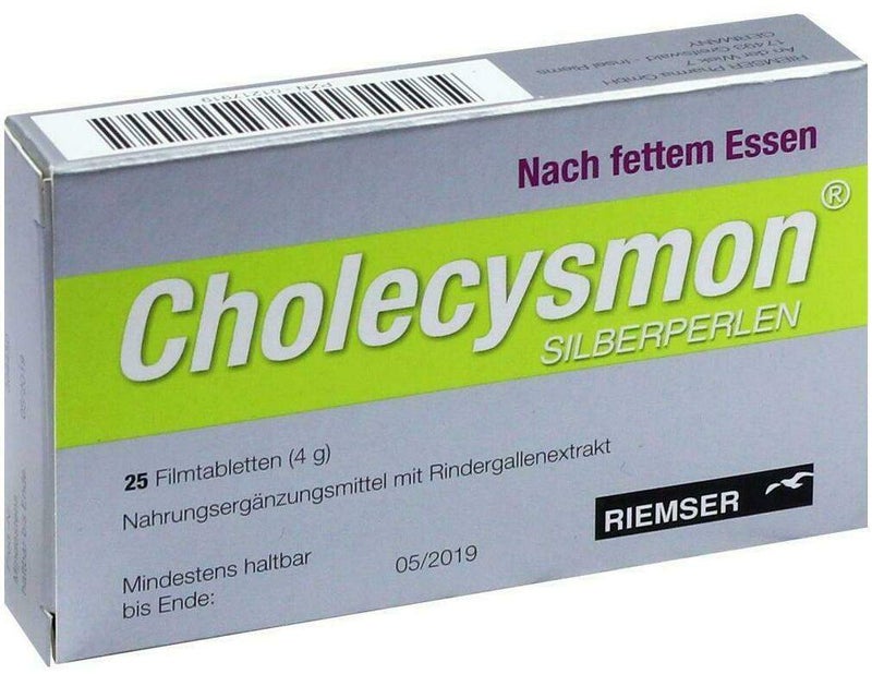 Cholecysmon Silberperlen 25 Dragees