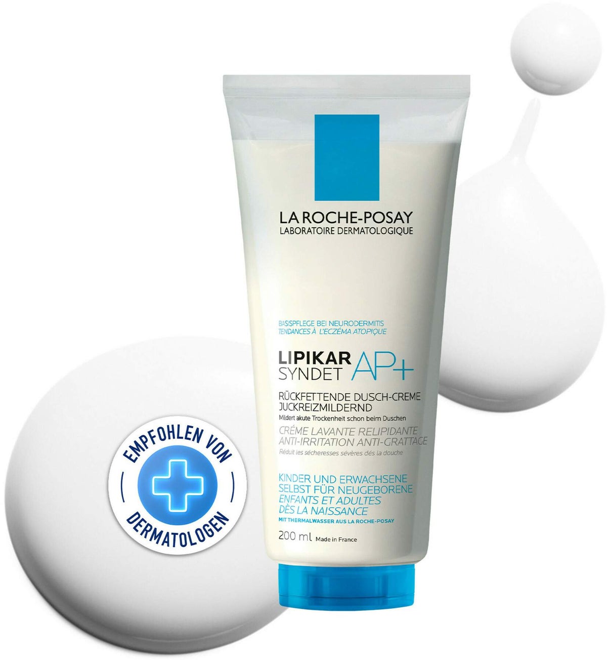 La Roche Posay Lipikar Syndet AP+ Reinigungs-Cremegel 200 ml