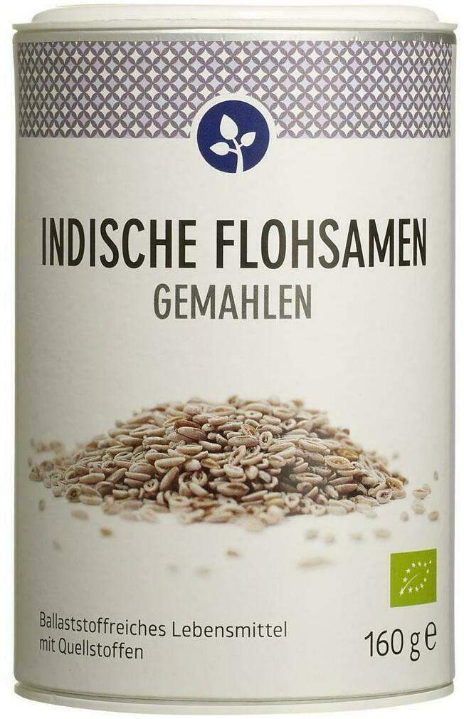 Flohsamen Indisch Gemahlen Bio 160 G Pulver