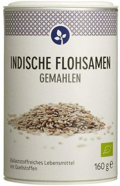 Flohsamen Indisch Gemahlen Bio 160 G Pulver