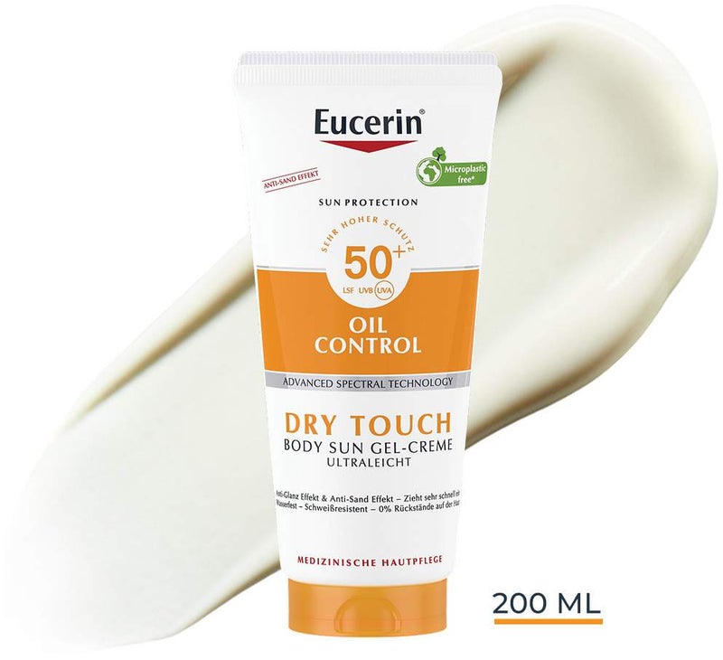 Eucerin Sun Oil Control Body Dry Touch LSF 50+ 200 ml