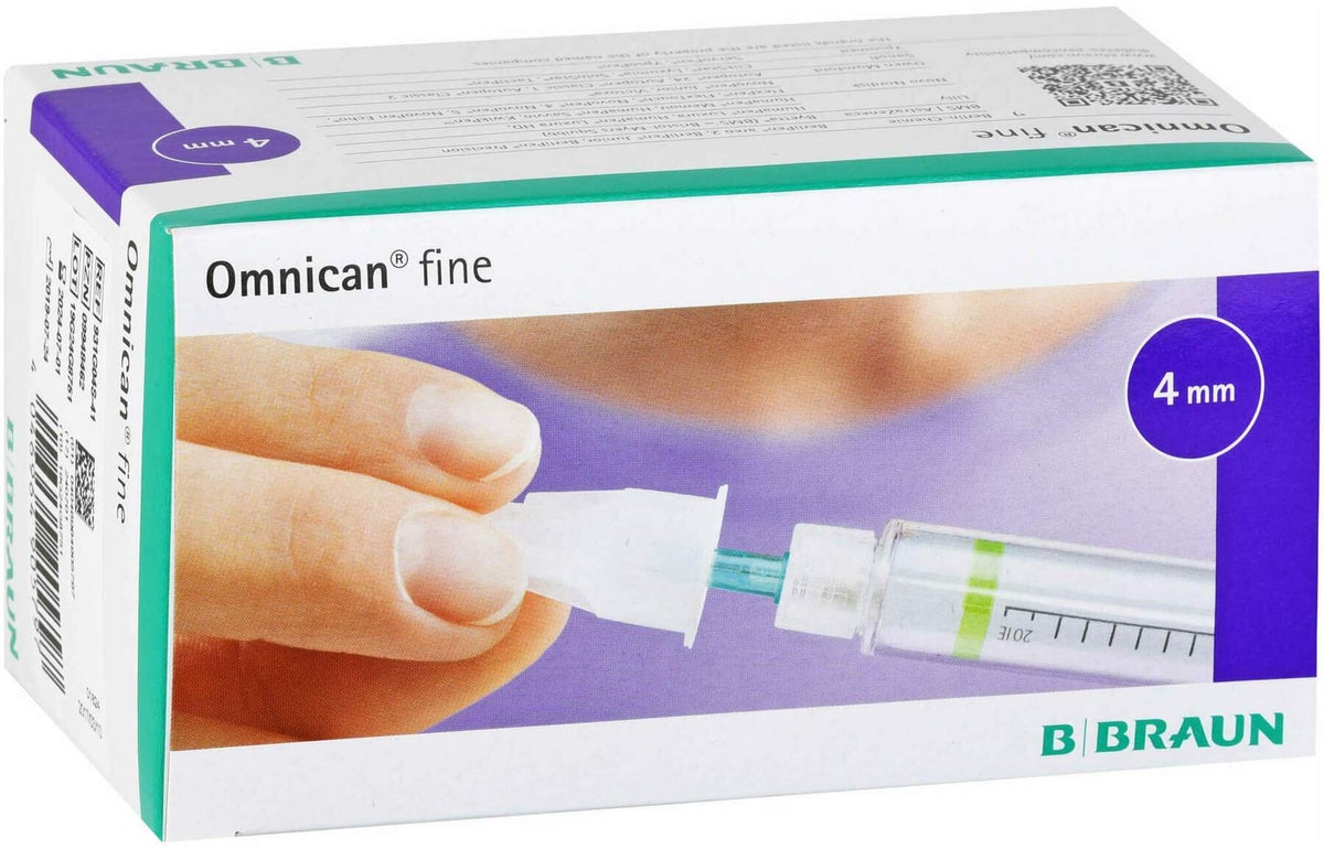 Omnican Fine Pen Kanüle 31 G 0,25 X 4 mm 100 Kanülen