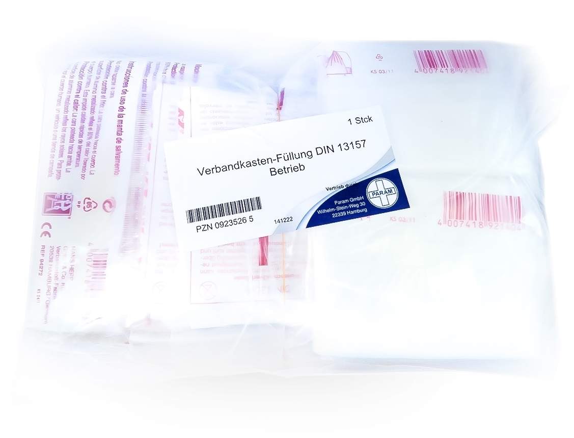Verbandkasten Füllung Betrieb 13157 Param