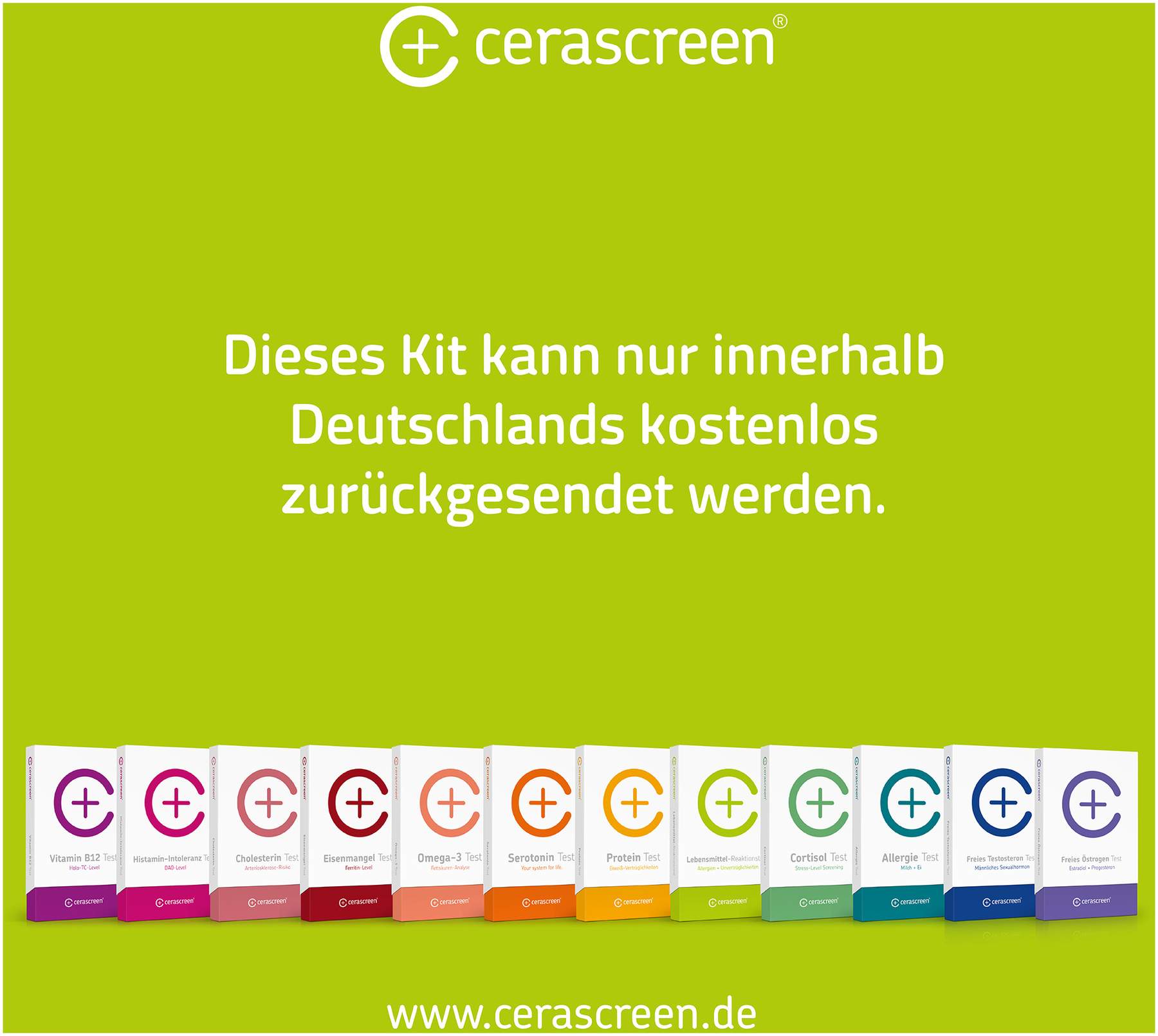 Cerascreen Vitamin B12 Test-Kit 1 Stück