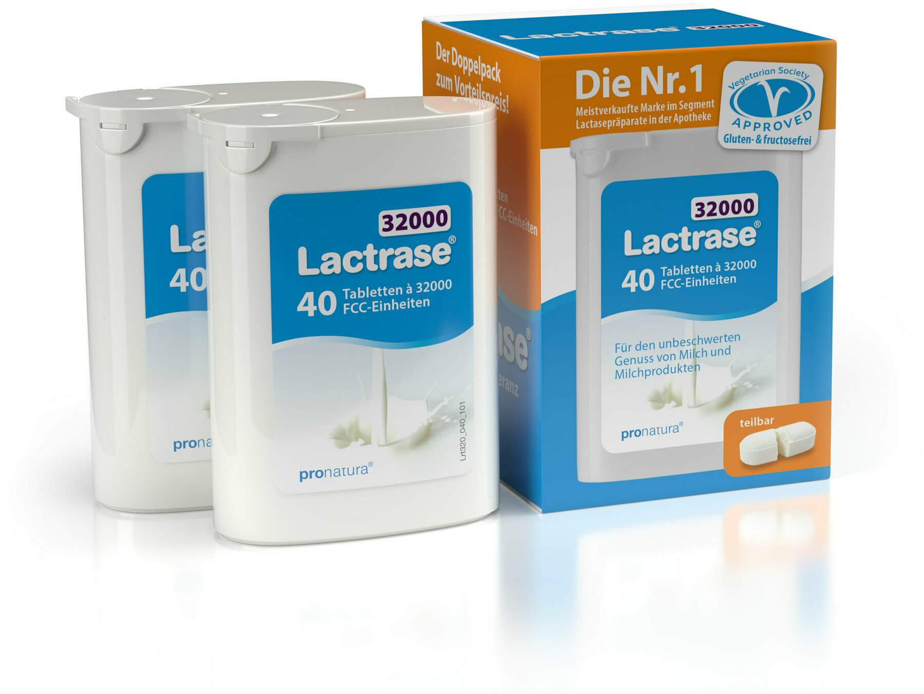 Lactrase 32.000 Fcc 2 X 40 Tabletten