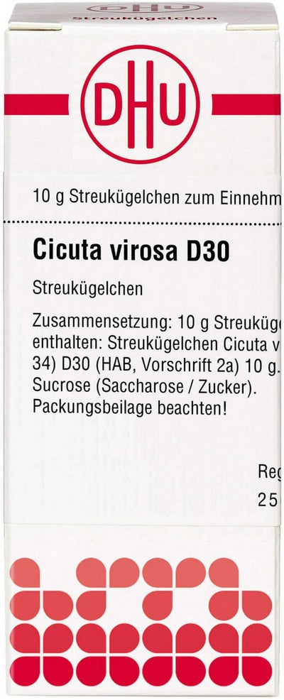 Dhu Cicuta Virosa D30 Globuli 10 G