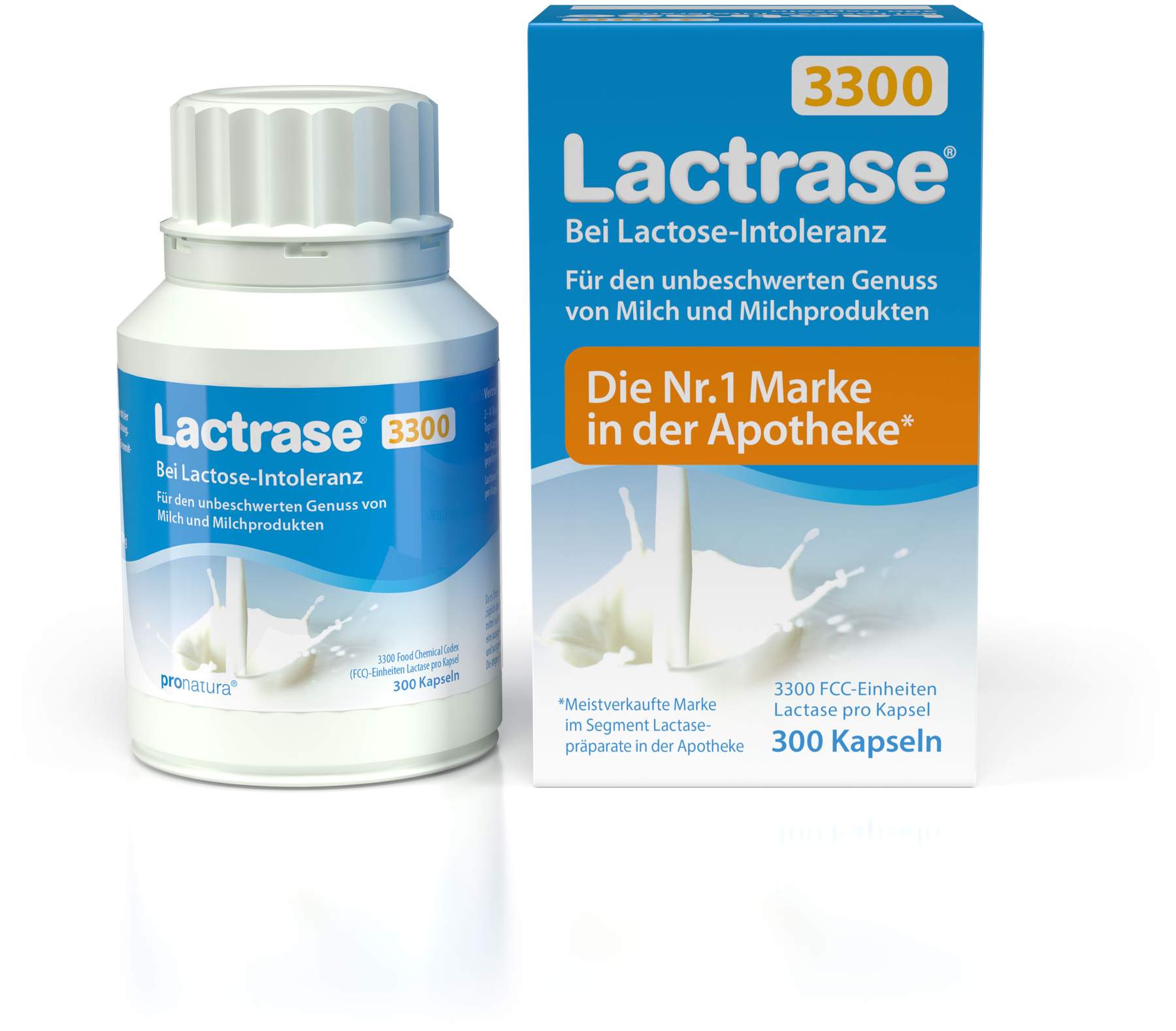 Lactrase 3.300 Fcc 300 Kapseln