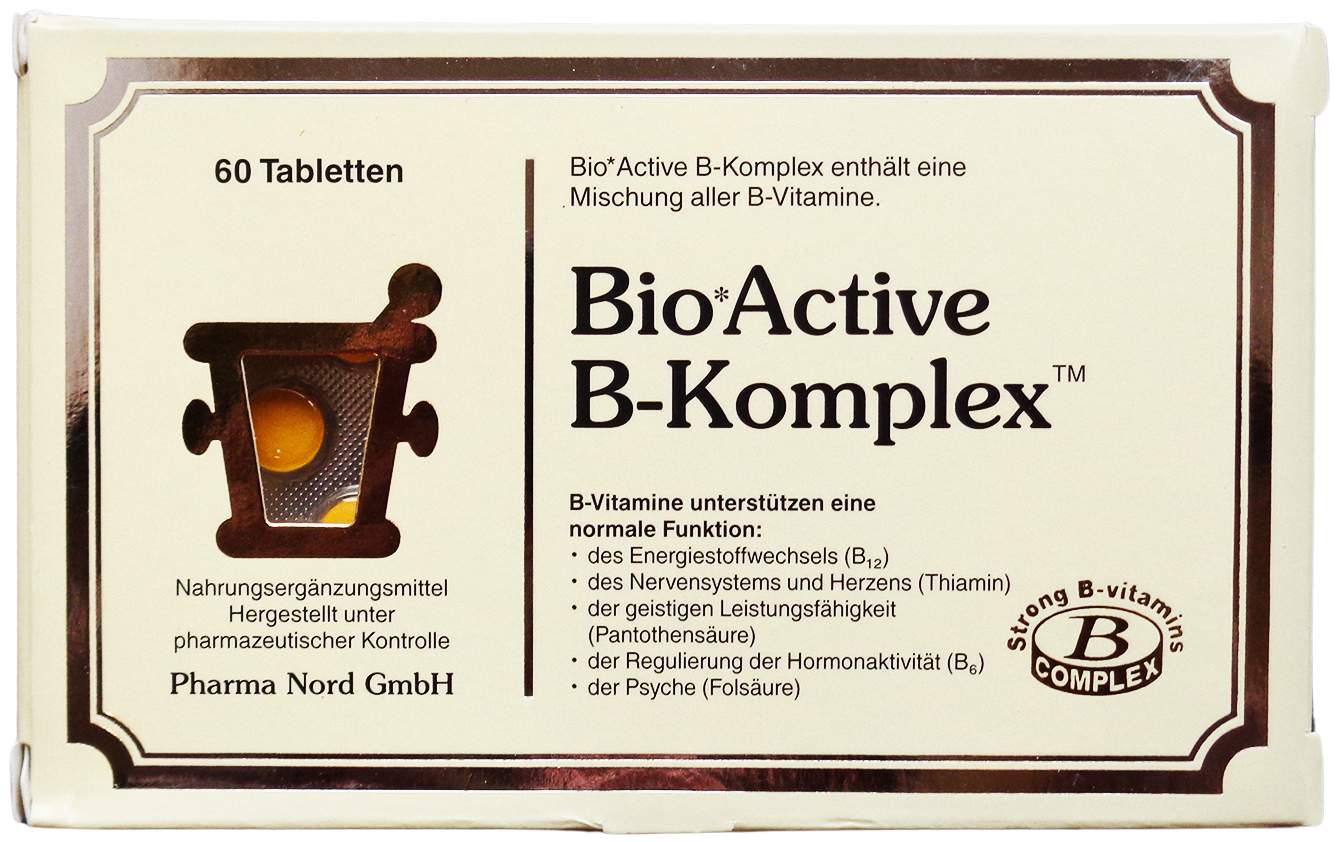 Bio Active B-Komplex 60 Tabletten