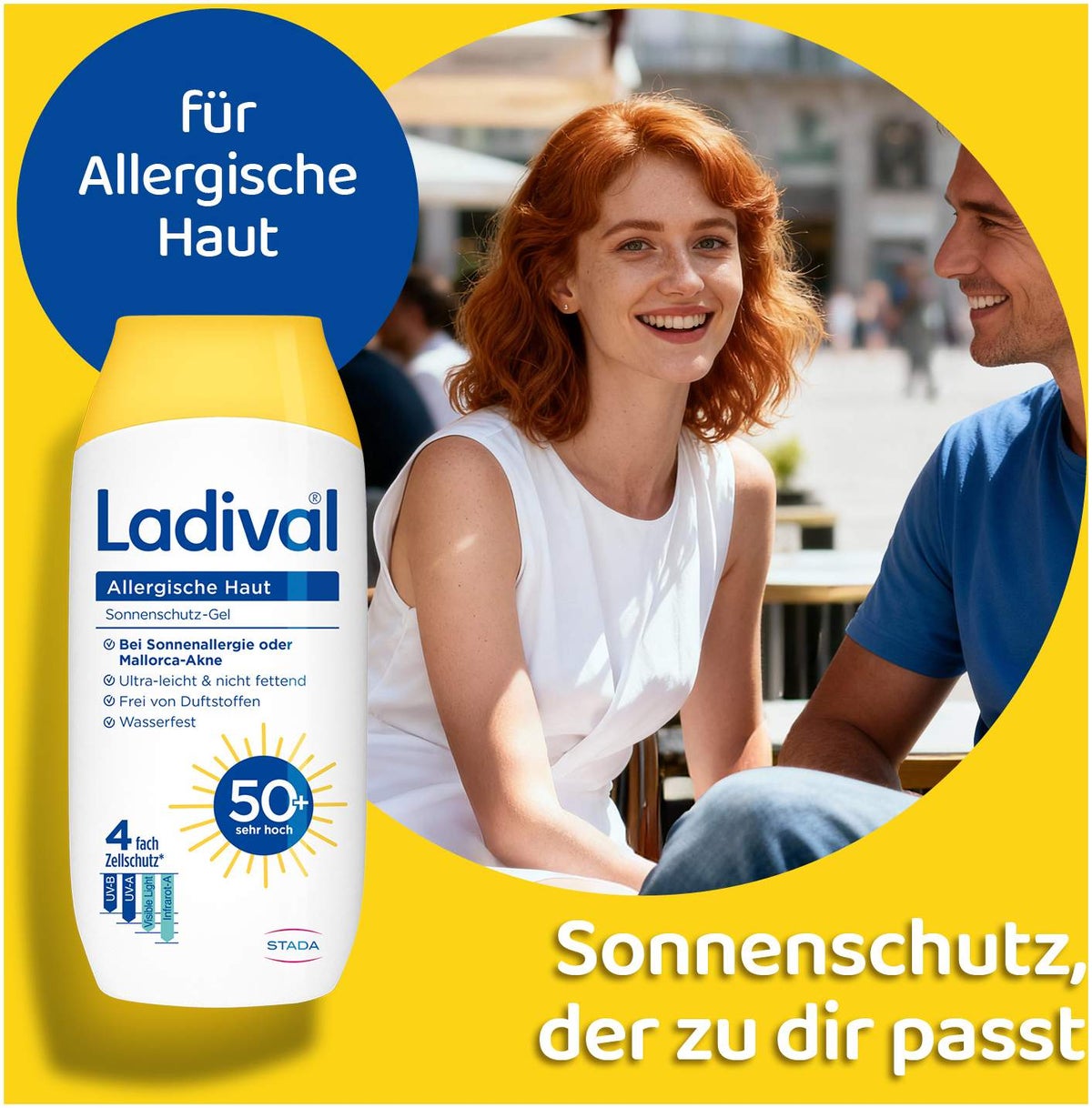 Ladival allergische Haut Sonnenschutz-Gel LSF 50+ 200 ml