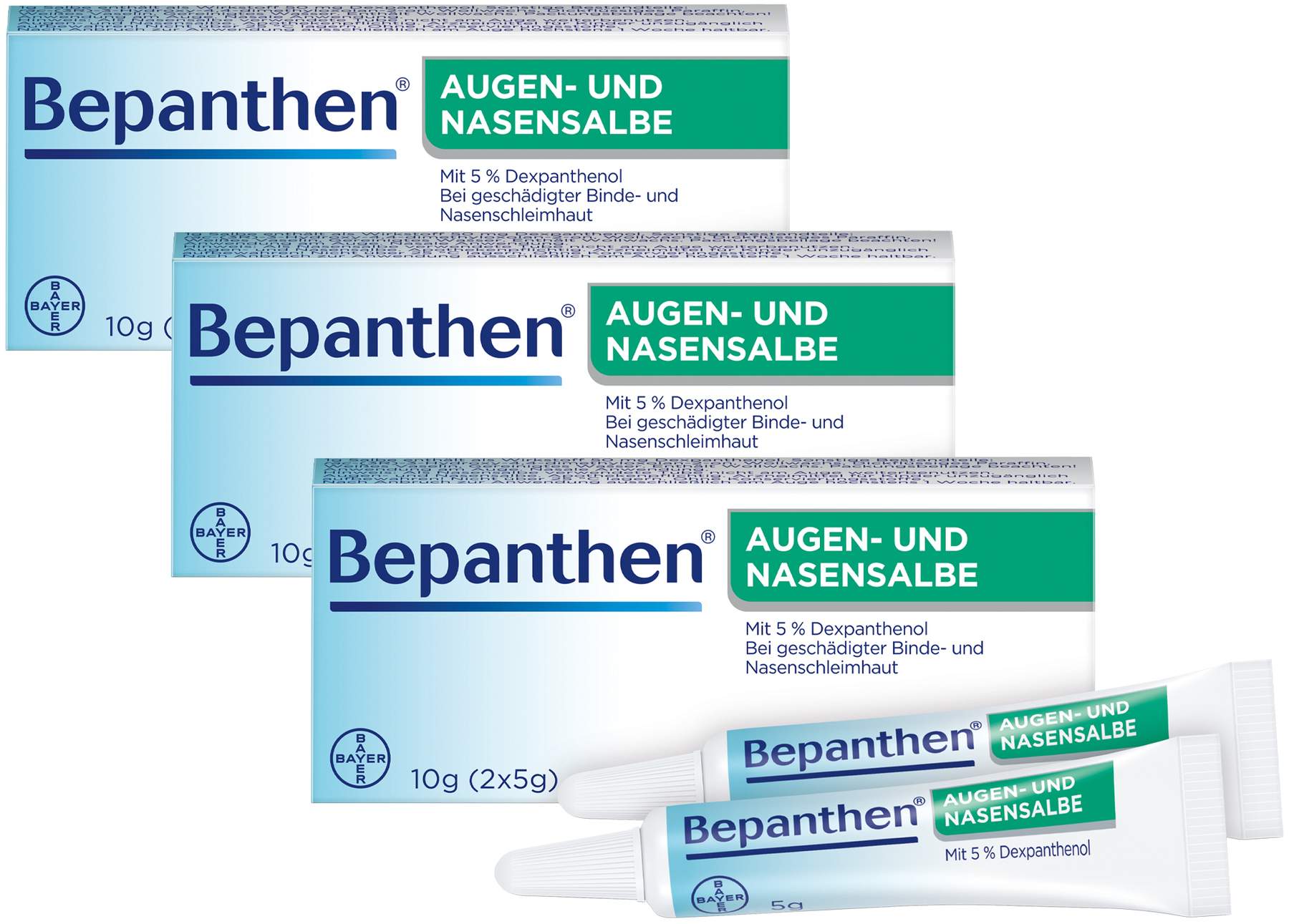 Bepanthen Augen- & Nasensalbe 3 x 10 g