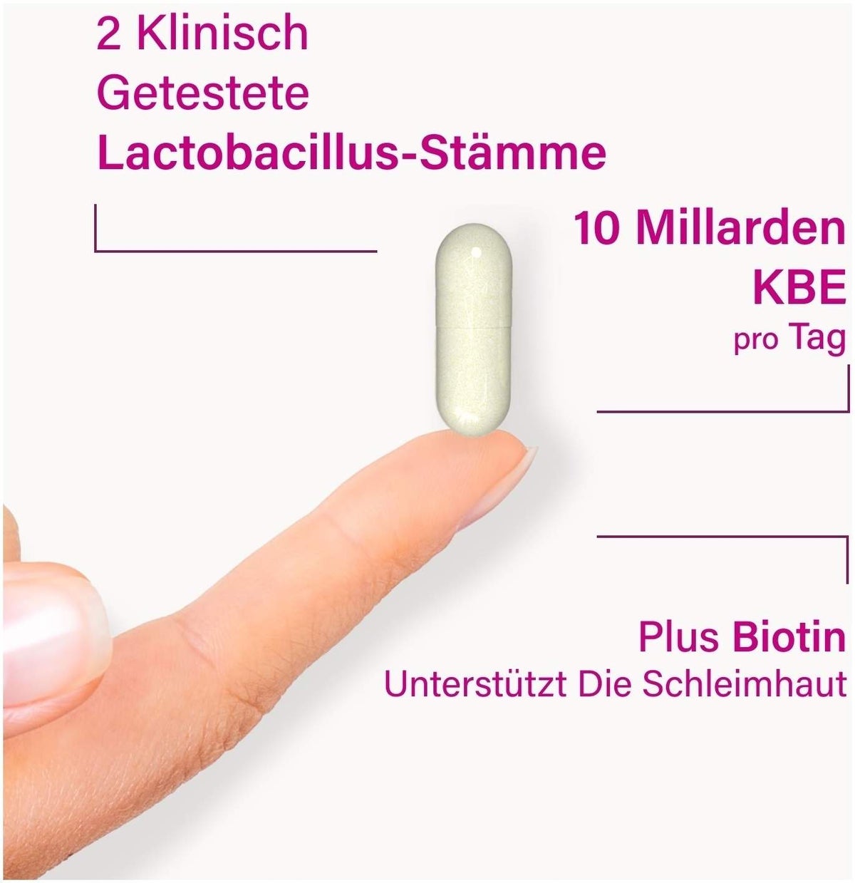 nupure Lacto Intim 60 magensaftresistente Kapseln
