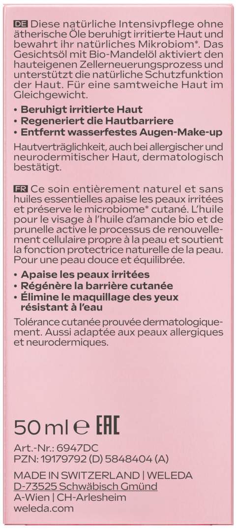 Weleda Sensitiv Multi-Effekt Gesichtsöl 50 ml