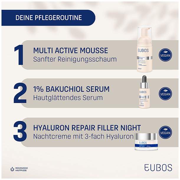 Eubos Hyaluron Repair Filler Night 50 ml Creme