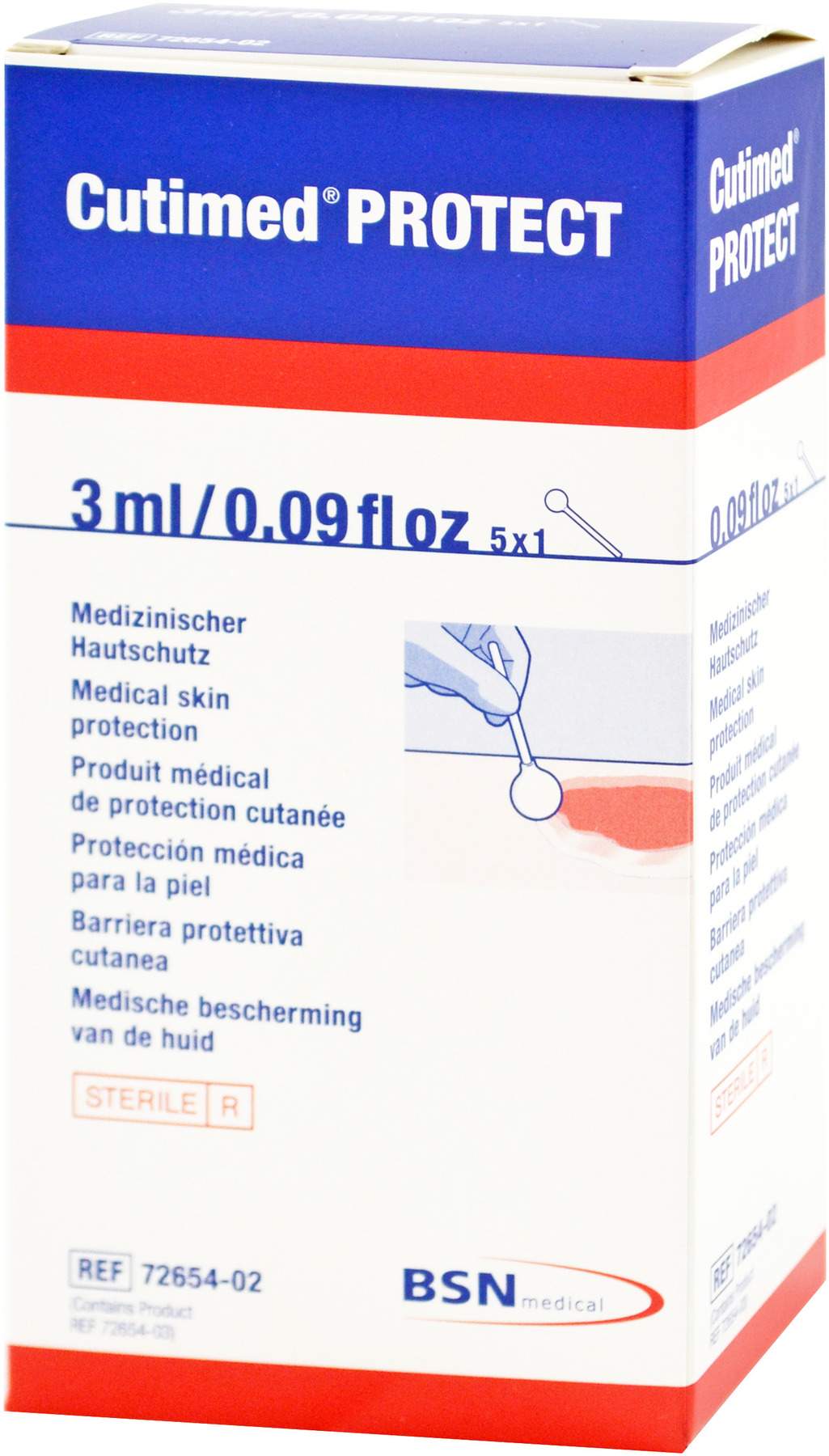 Cutimed Protect 5 X 3 ml Applikator
