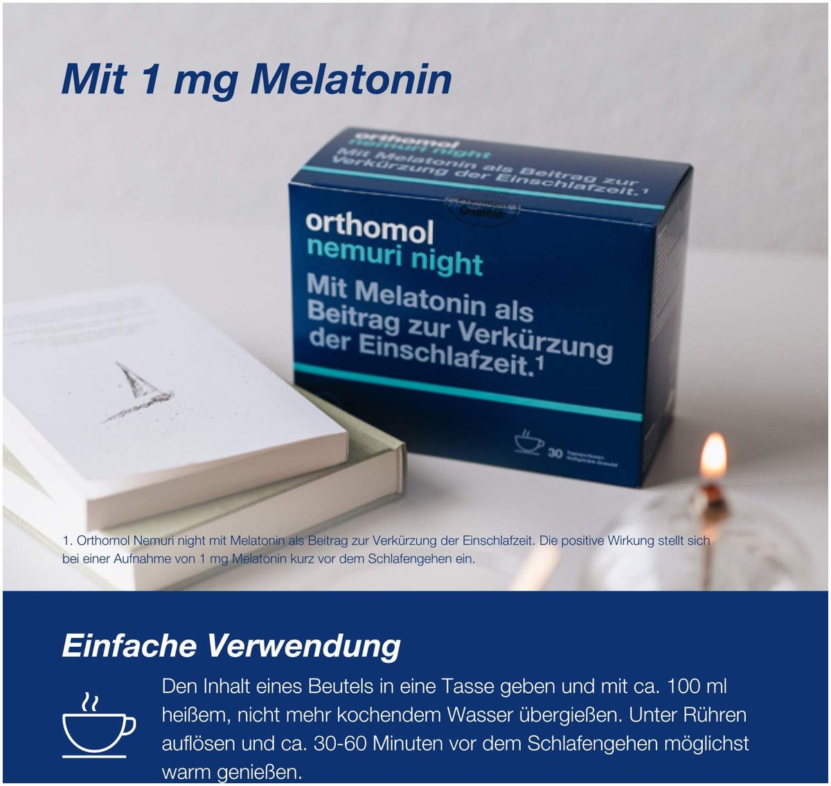 Orthomol nemuri night Granulat 30 x 10 g