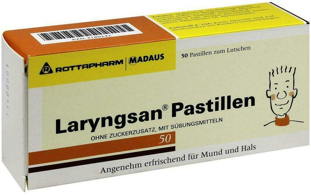 Laryngsan Pastillen 50 Pastillen