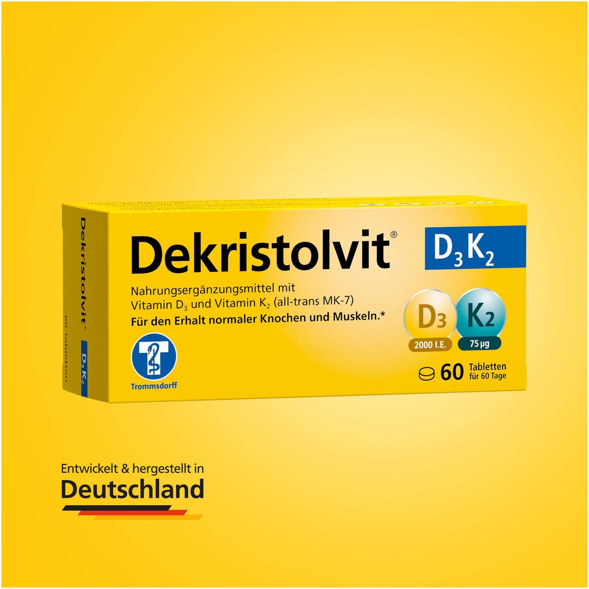 Dekristolvit D3K2 60 Tabletten