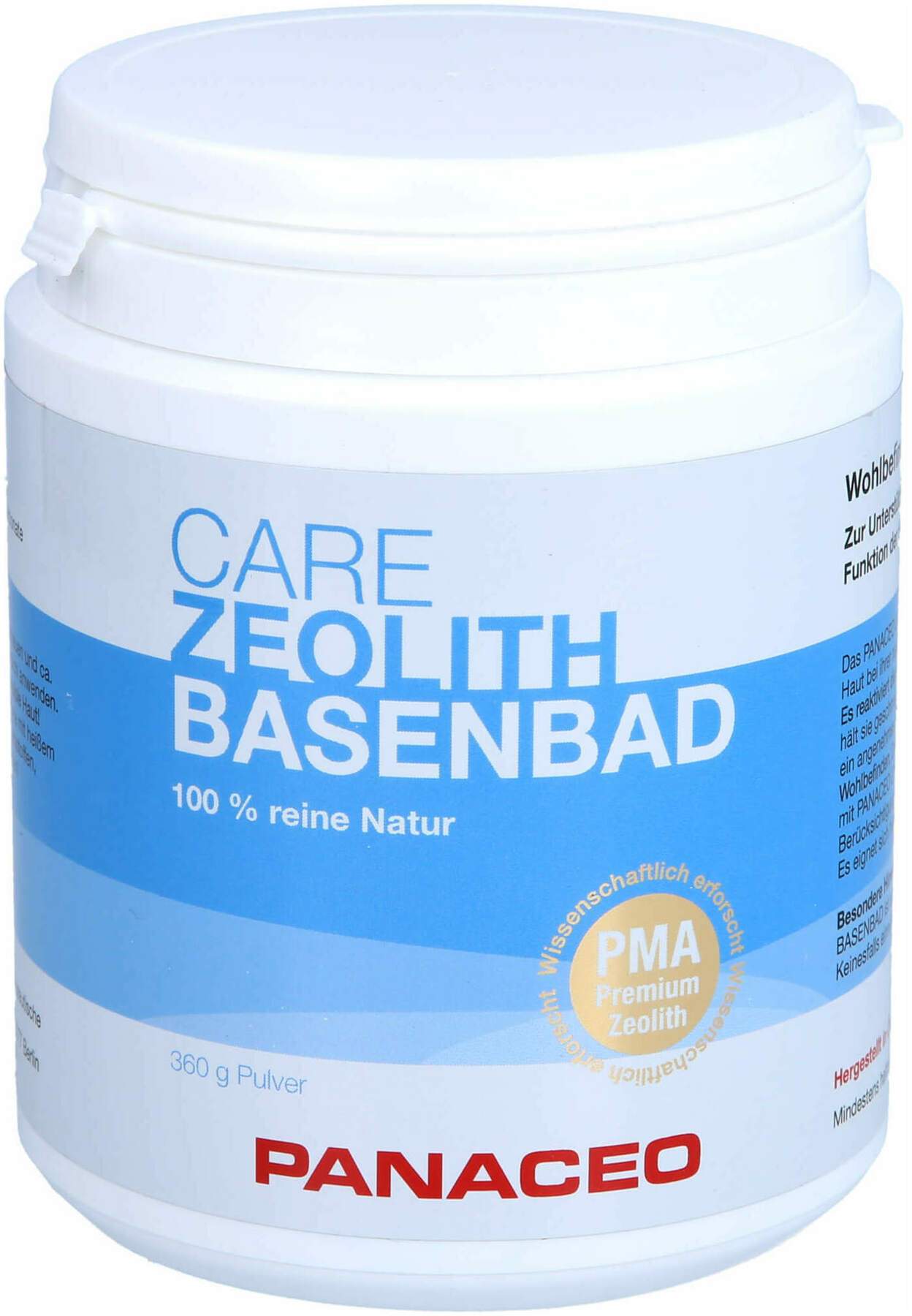 Panaceo Care Zeolith Basenbad 360 G Pulver