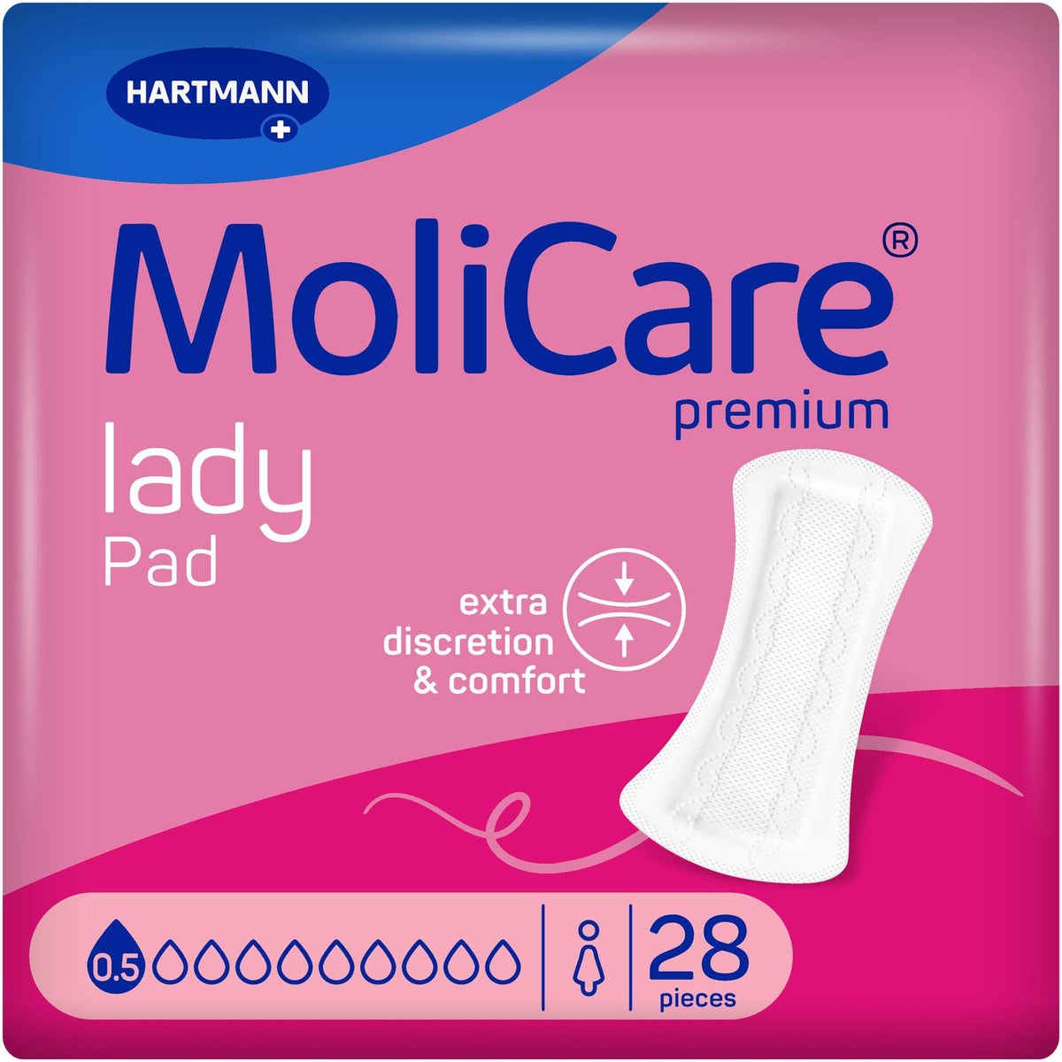 Molicare Premium Lady Pad 0,5 Tropfen 28 Stück