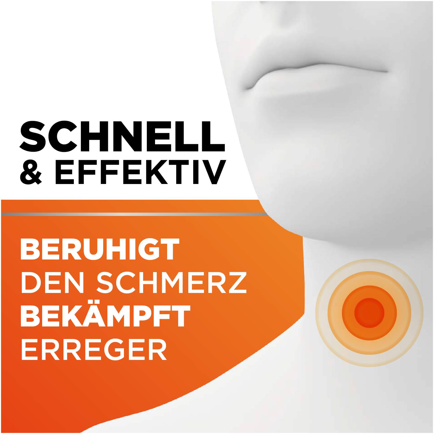 Dobensana Orangengeschmack 1,2mg 0,6mg 24 Lutschtabletten