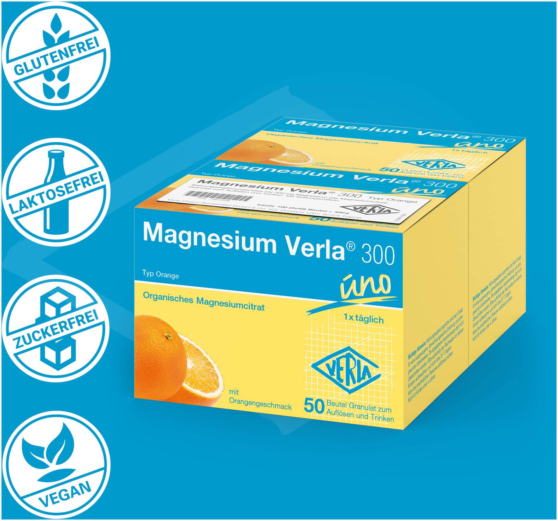 Magnesium Verla 300 Orange Granulat
