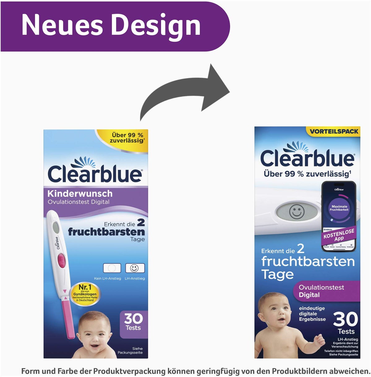 Clearblue Ovulationstest digital 30 Test