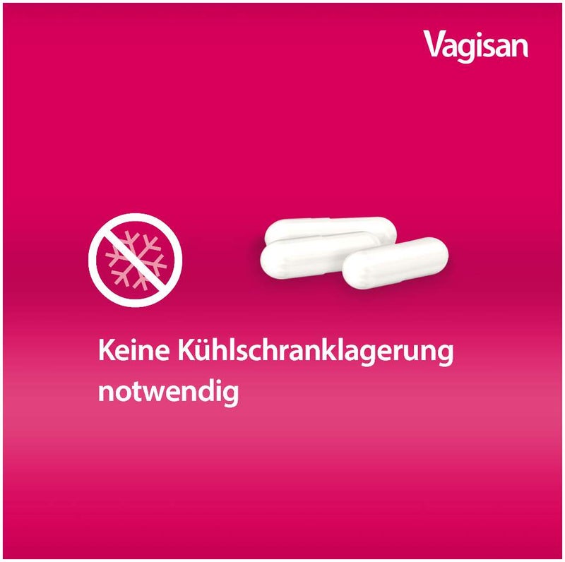 Vagisan ProbioFlora Milchsäure-Bakterien 8 Hartkapseln