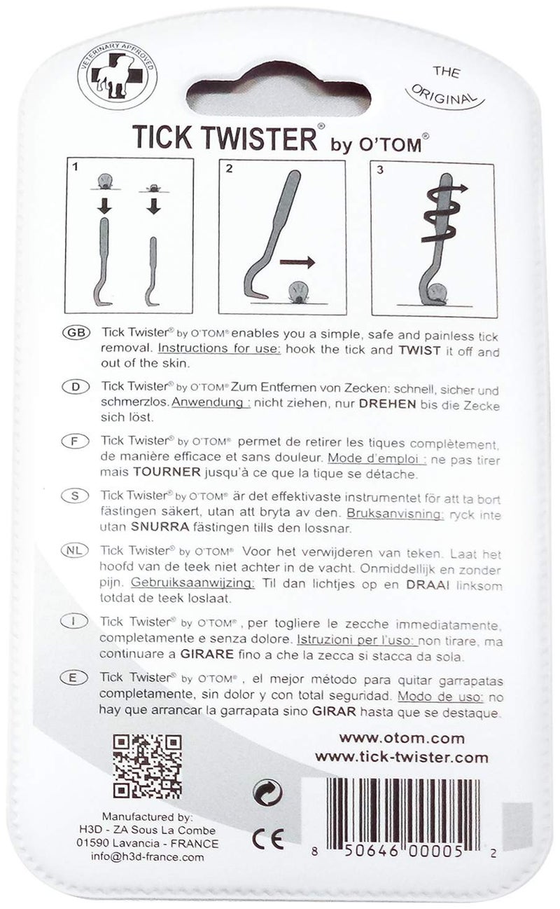 Zeckenhaken O Tom-Tick Twister 2 Stück