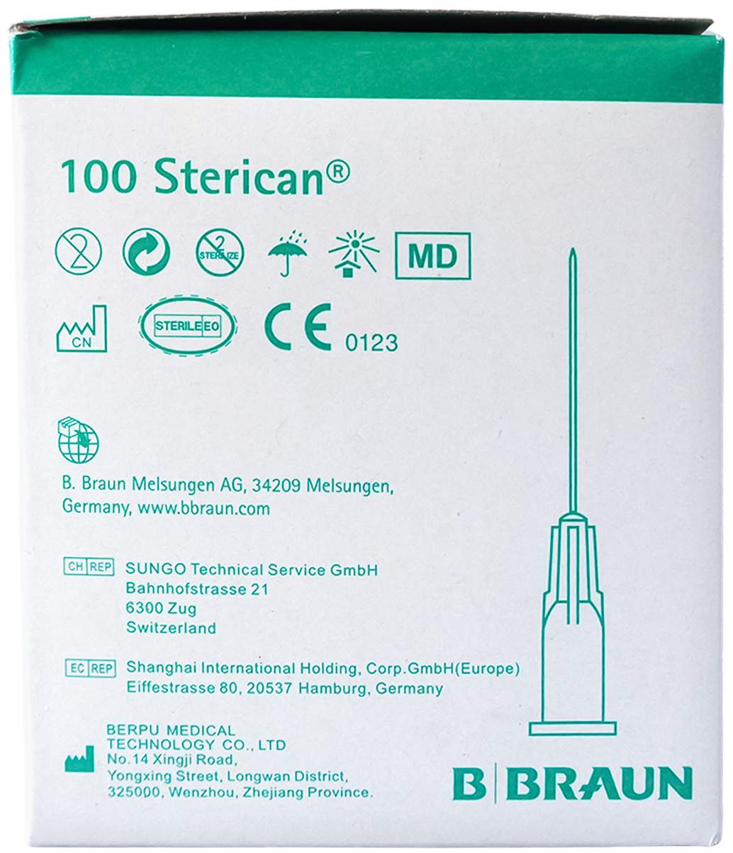 Sterican  Einmalkanüle 20 G 25 mm 100 Stück