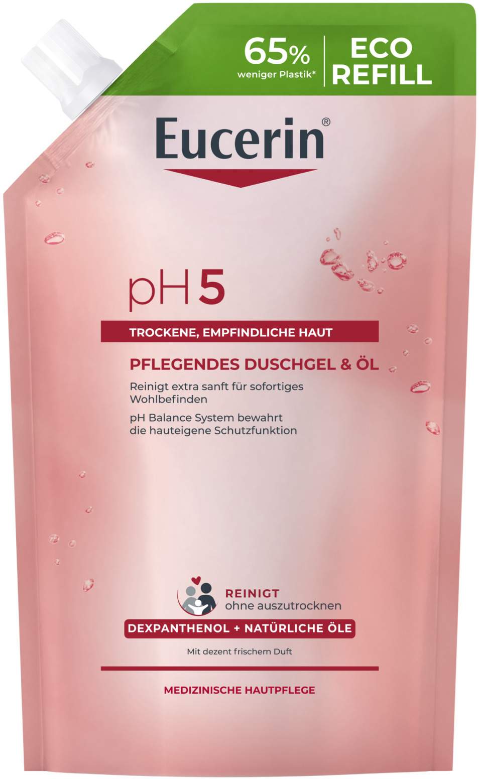 Eucerin pH5 Pflegendes Duschgel & Öl Nachfüllbeutel 400 ml