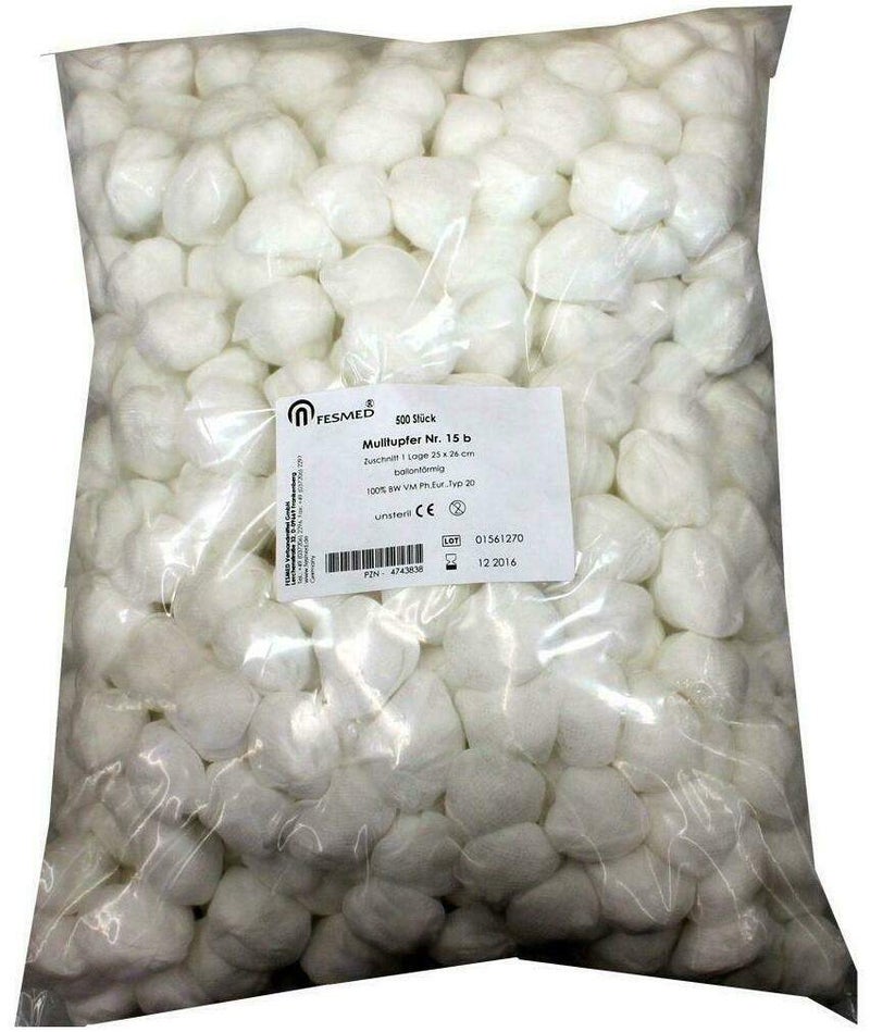 Mulltupfer Fes Tupf Nr.15b Unsteril 1lage 25x26cm Ballonform...