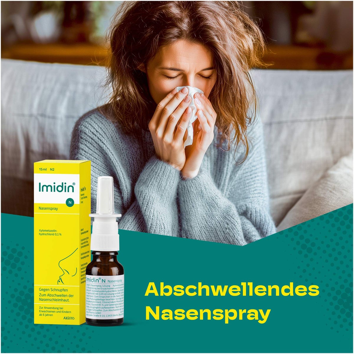 Imidin N Nasenspray 15 ml