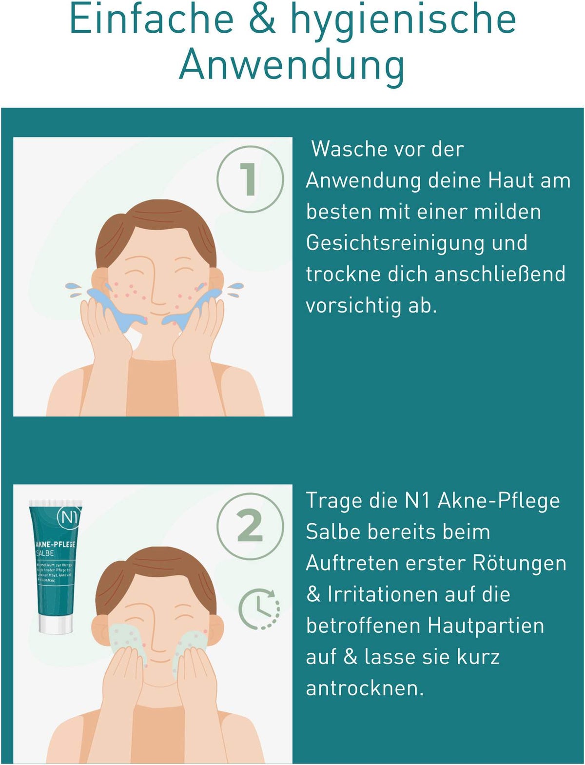 N1 Akne-Pflege Salbe 30 ml