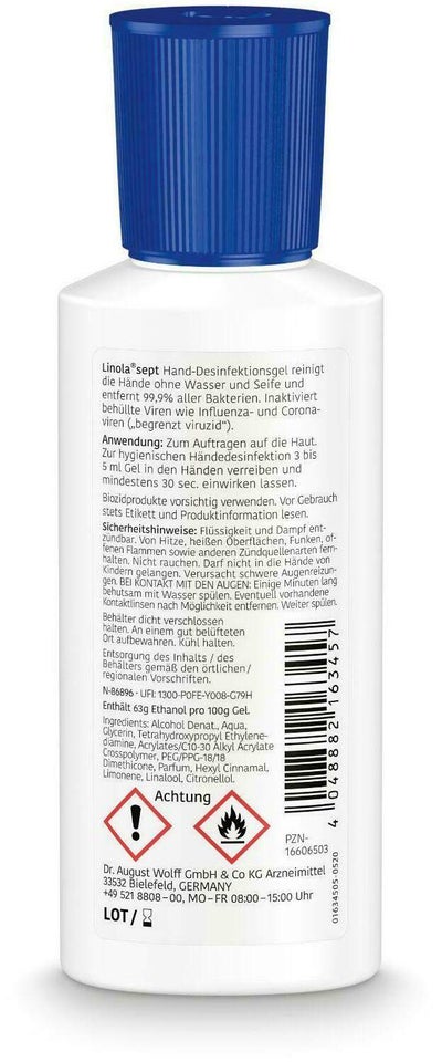 Linola Sept Hand-Desinfektionsgel 80 ml