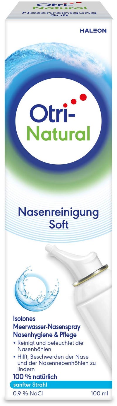 OtriNatural Nasenreinigung soft Isoton 0,9% NaCl 100 ml