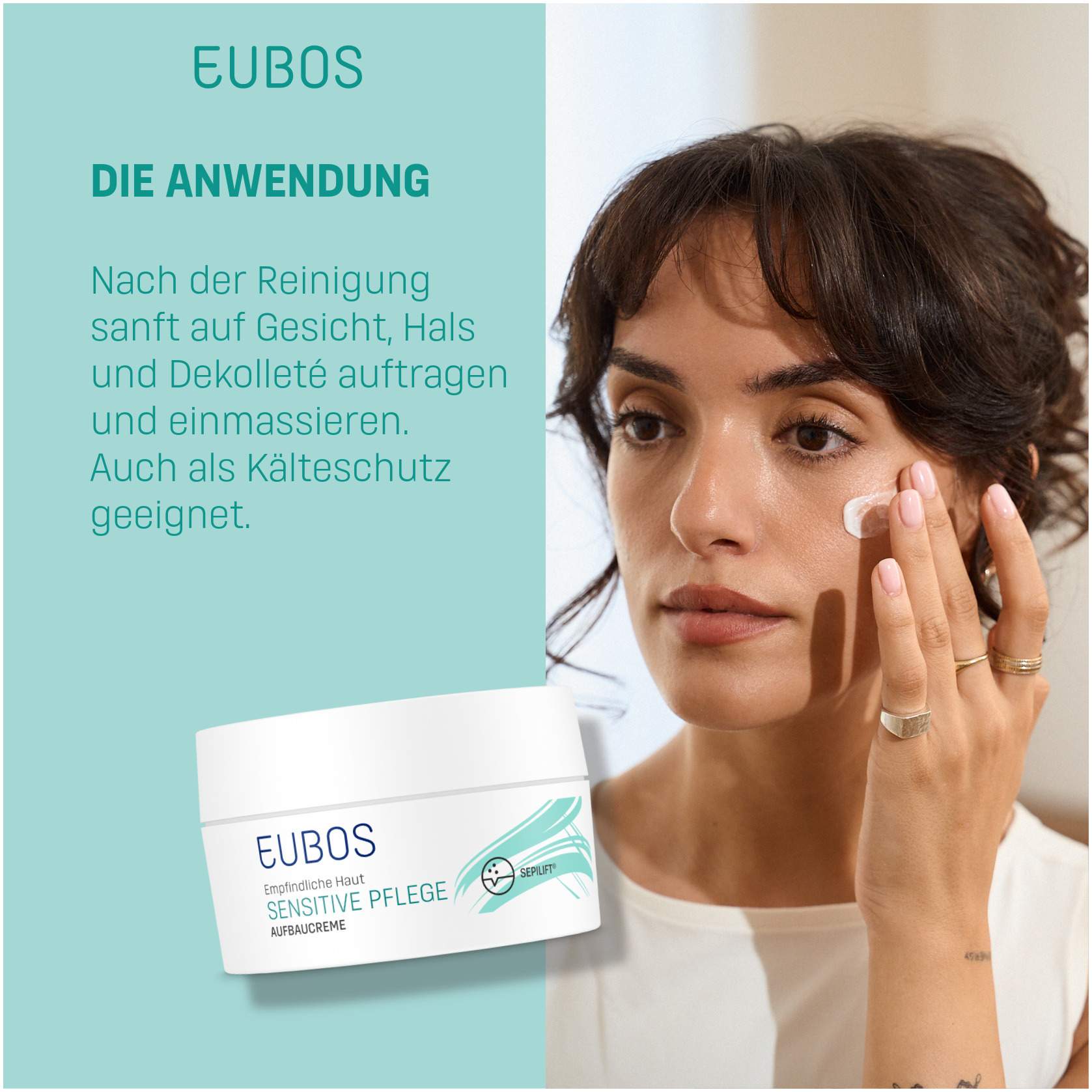 Eubos Sensitive Aufbaucreme Nachtpflege 50 ml