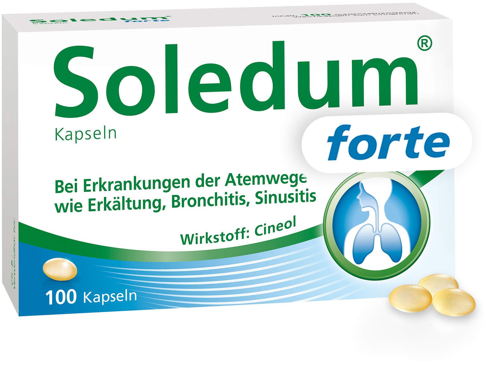 Soledum Kapseln forte 100 magensaftresistente Kapseln