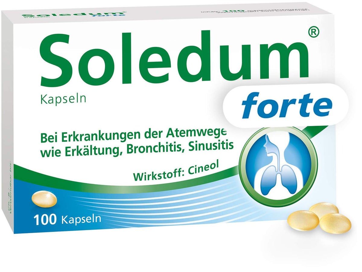 Soledum Kapseln forte 100 magensaftresistente Kapseln