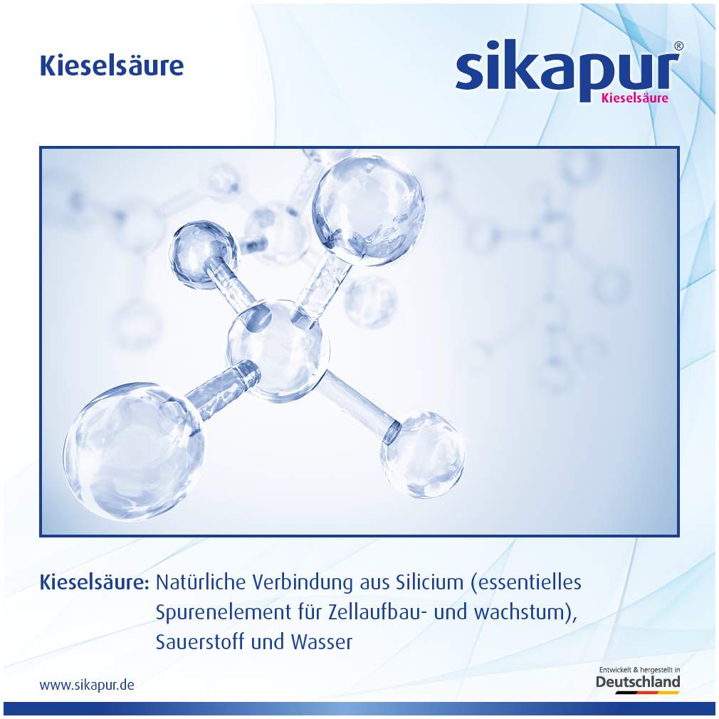 Sikapur Kieselsäure Softgel 90 Kapseln M