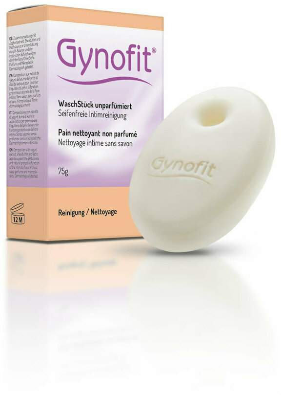 Gynofit Waschstück unparfümiert 75 g