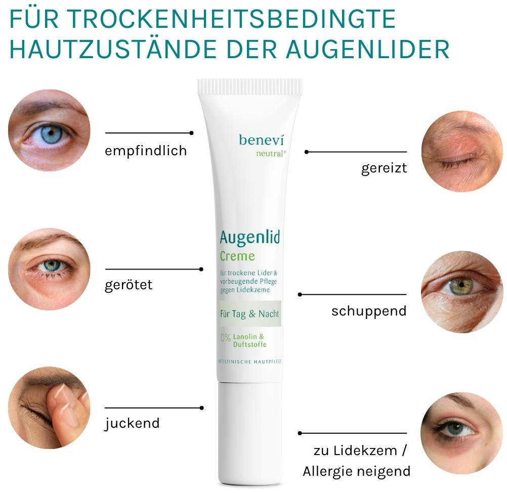 Benevi Neutral Augenlidcreme 15 G