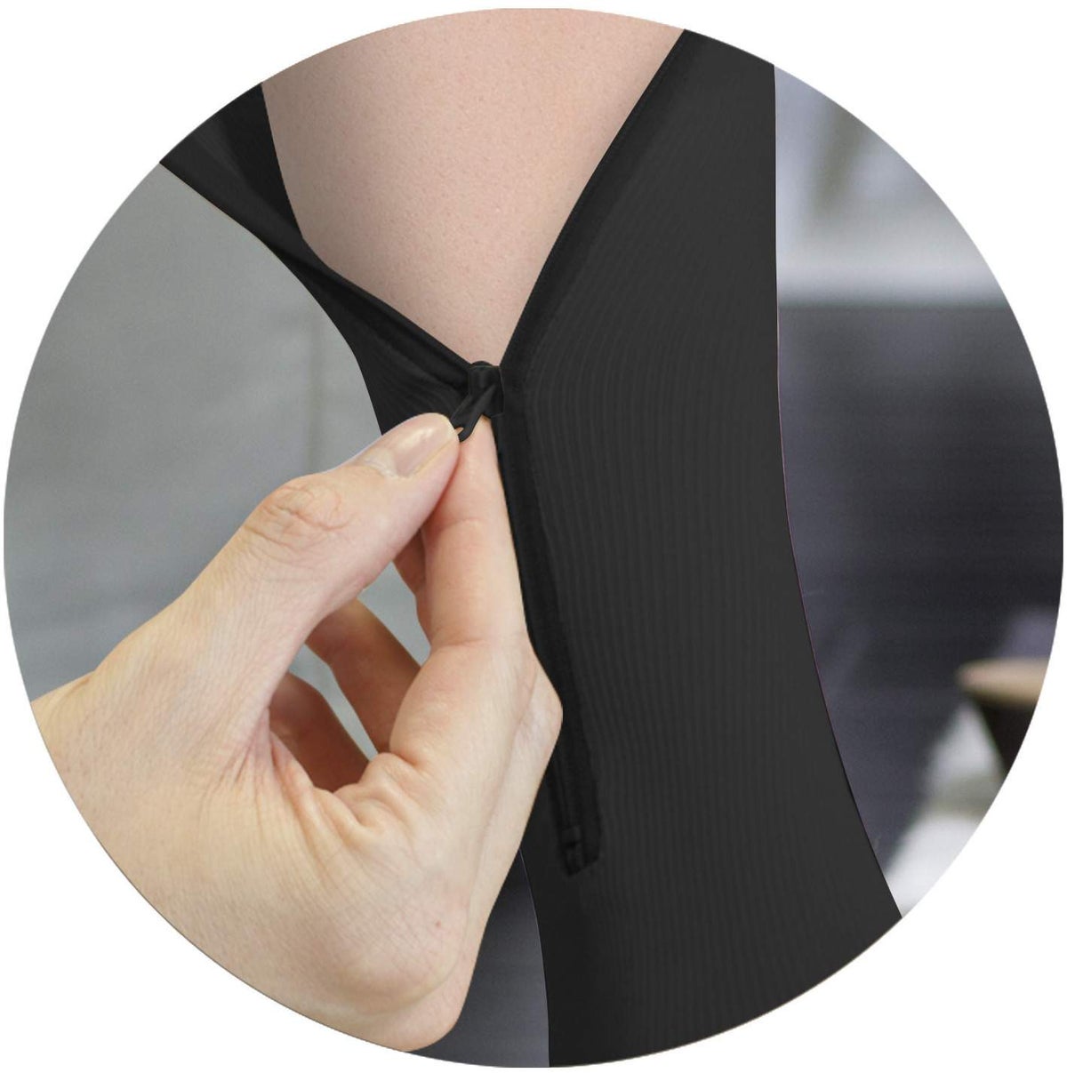 Comfy Socks Kompressionsstrümpfe Schwarz, 1 Paar