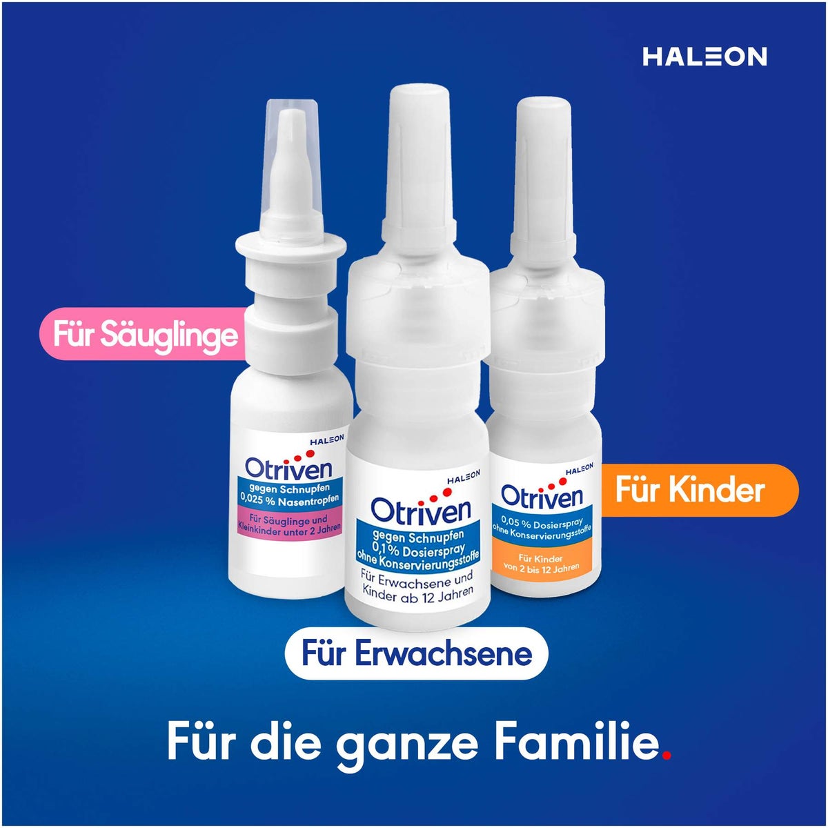 Otriven 0,1 % Dosierspray ohne Konservierungsstoffe 10 ml