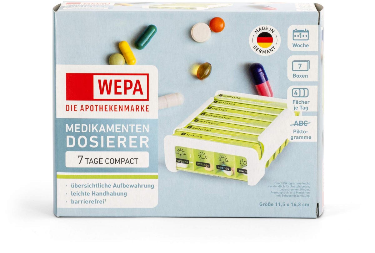 WEPA 7 Tage Compact Wochenmagazin weiß-grün