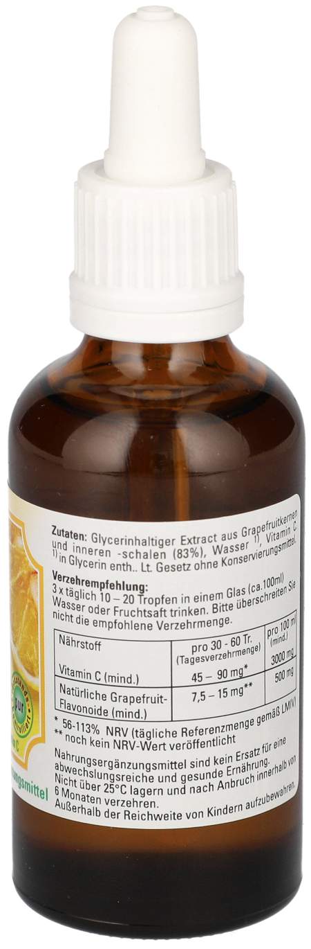 Grapefruit Kern Extrakt Pur 50 ml Extrakt