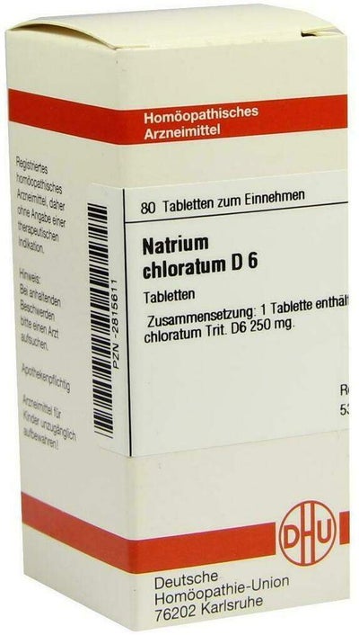 Dhu Natrium Chloratum D6 80 Tabletten