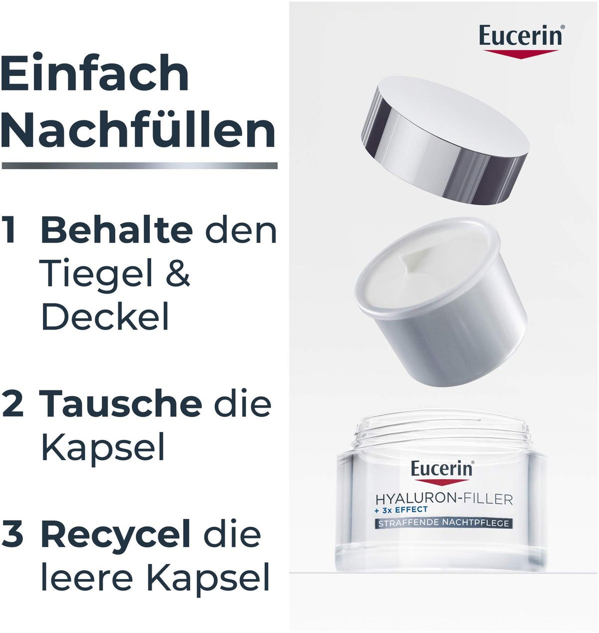 Eucerin Hyaluron Filler Nachtpflege 50 ml